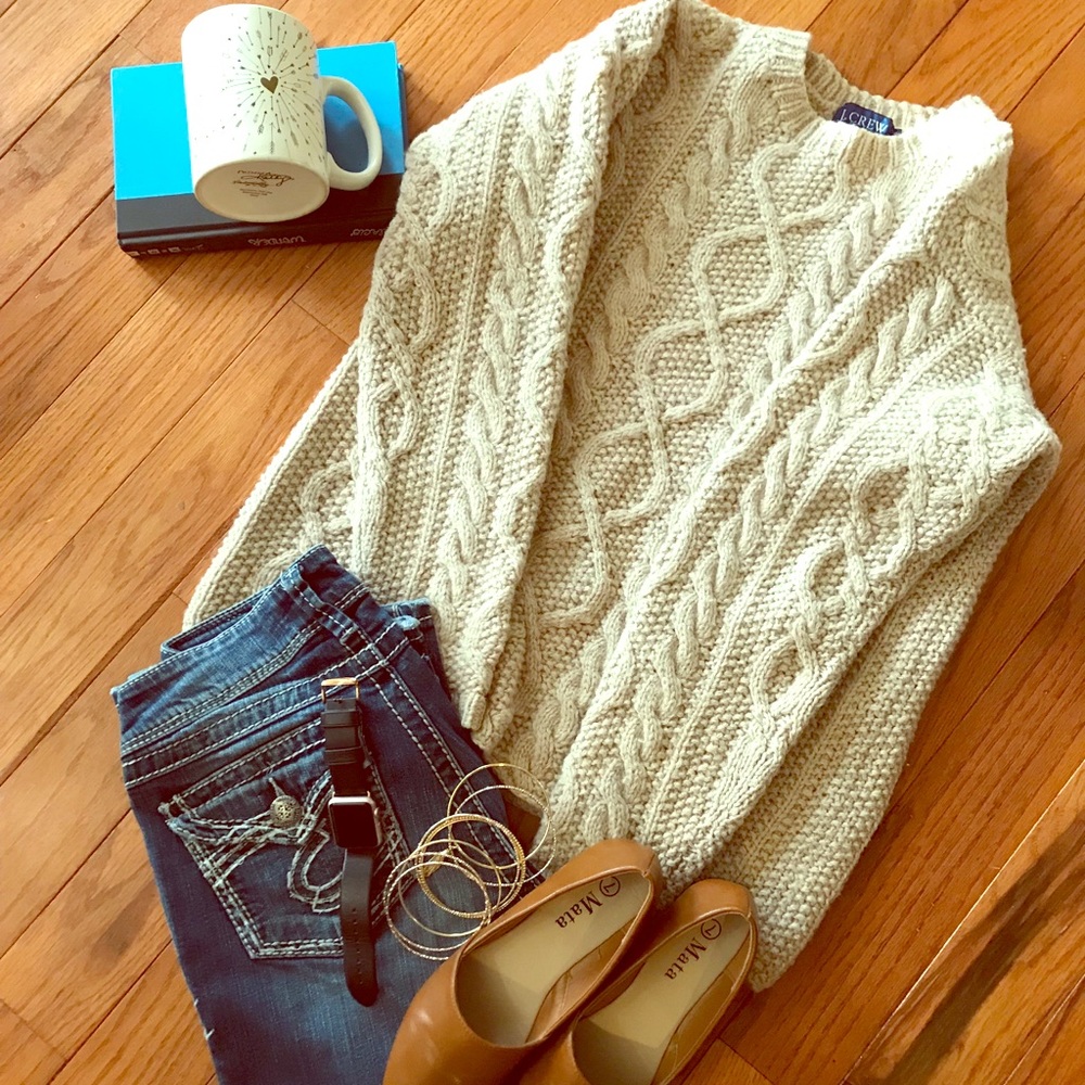 J Crew wool sweater